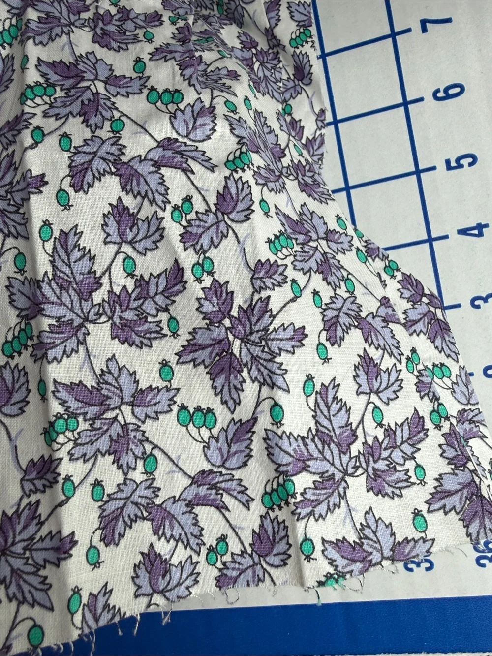 Vintage Purple Cutter Textile Lot 1940s Dress Pillowcases Corduroy Rick Rack
